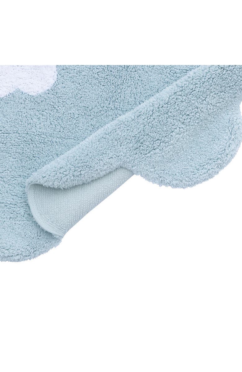 Lorena Canals Washable Rug Mini Dream, Alternate, color, Light Blue, White