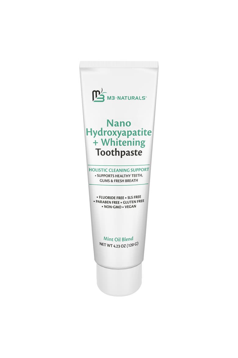 Nano Hydroxyapatite Toothpaste with Calcium, Mint & Spearmint, 4.23 oz, Main, color, 1 Pack