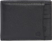 Johnston & Murphy Sliding 2-in-1 Pebbled Leather Bifold Wallet