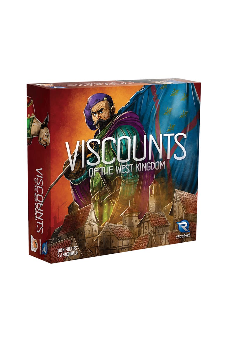Viscounts of the West Kingdom Strategy Board Game, Main, color, Multicolored