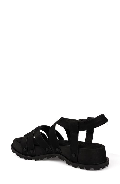 Artisan Crafted By Zigi Malu Platform Sandal In Black