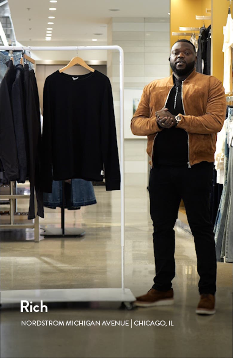 Lightweight Waffle Long Sleeve T-Shirt, sales video thumbnail