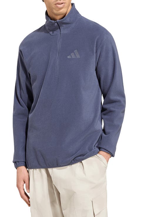 Essentials Quarter Zip Polar Fleece Pullover