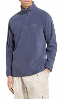 Essentials Quarter Zip Polar Fleece Pullover