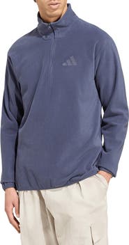 adidas Essentials Quarter Zip Polar Fleece Pullover