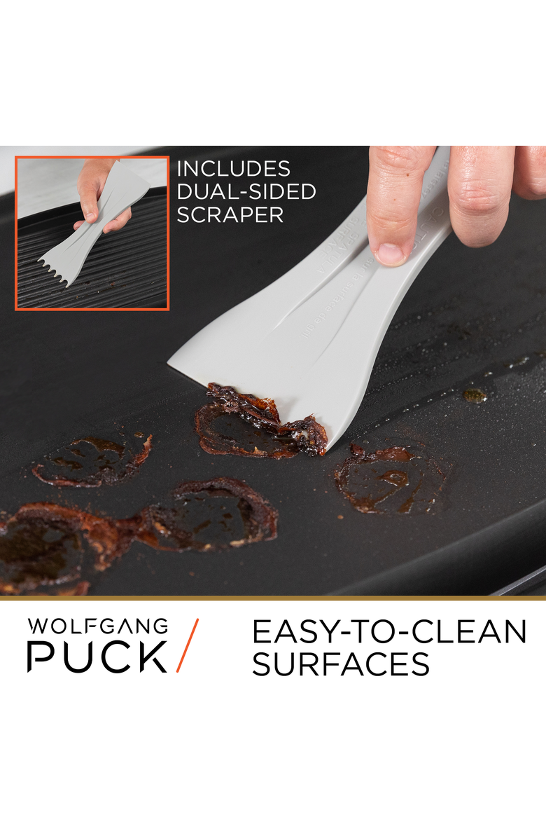 Wolfgang Puck XL Reversible Grill Griddle, Alternate, color, Black