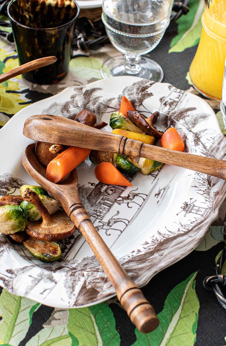 Juliska Country Estate Platter, Alternate, color, Flint Grey