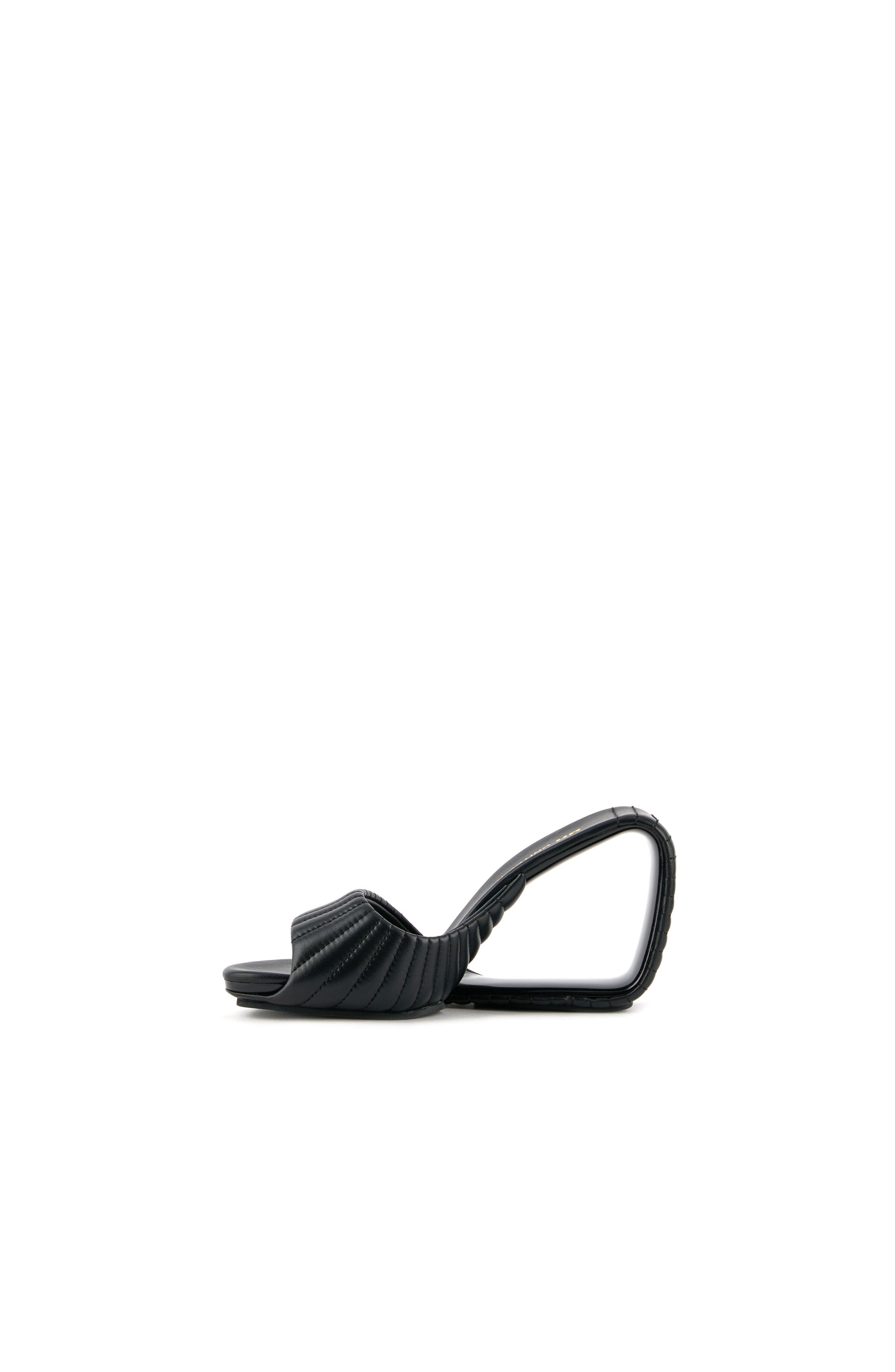 United Nude Mobius Hi Puffier Sandals, Alternate, color, Black Puffier