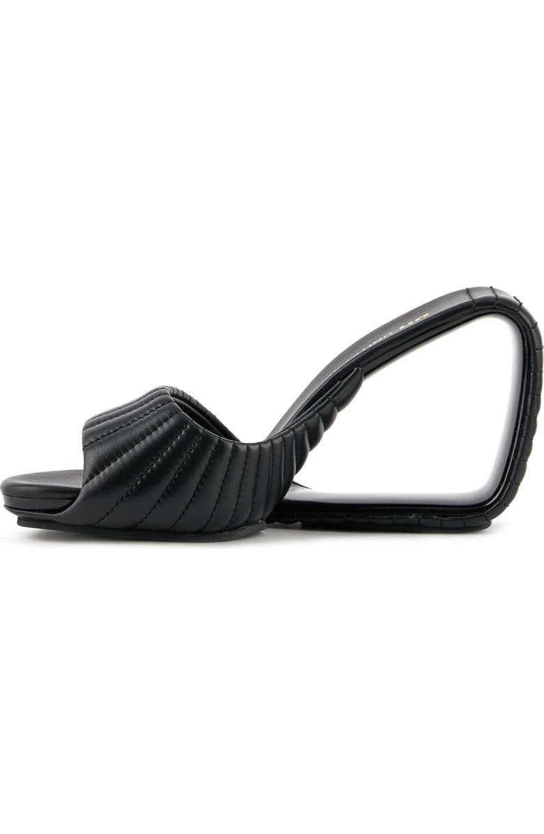 United Nude Mobius Hi Puffier Sandals, Alternate, color, Black Puffier