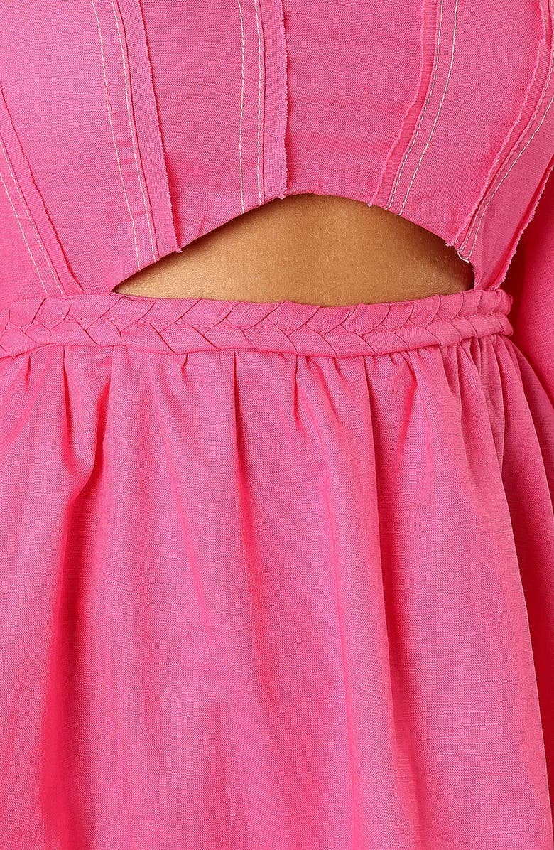 Petal & Pup Aurora Off the Shoulder Minidress, Alternate, color, 