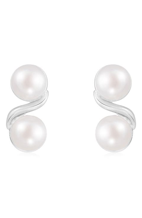 Freshwater Pearl Stud Earrings