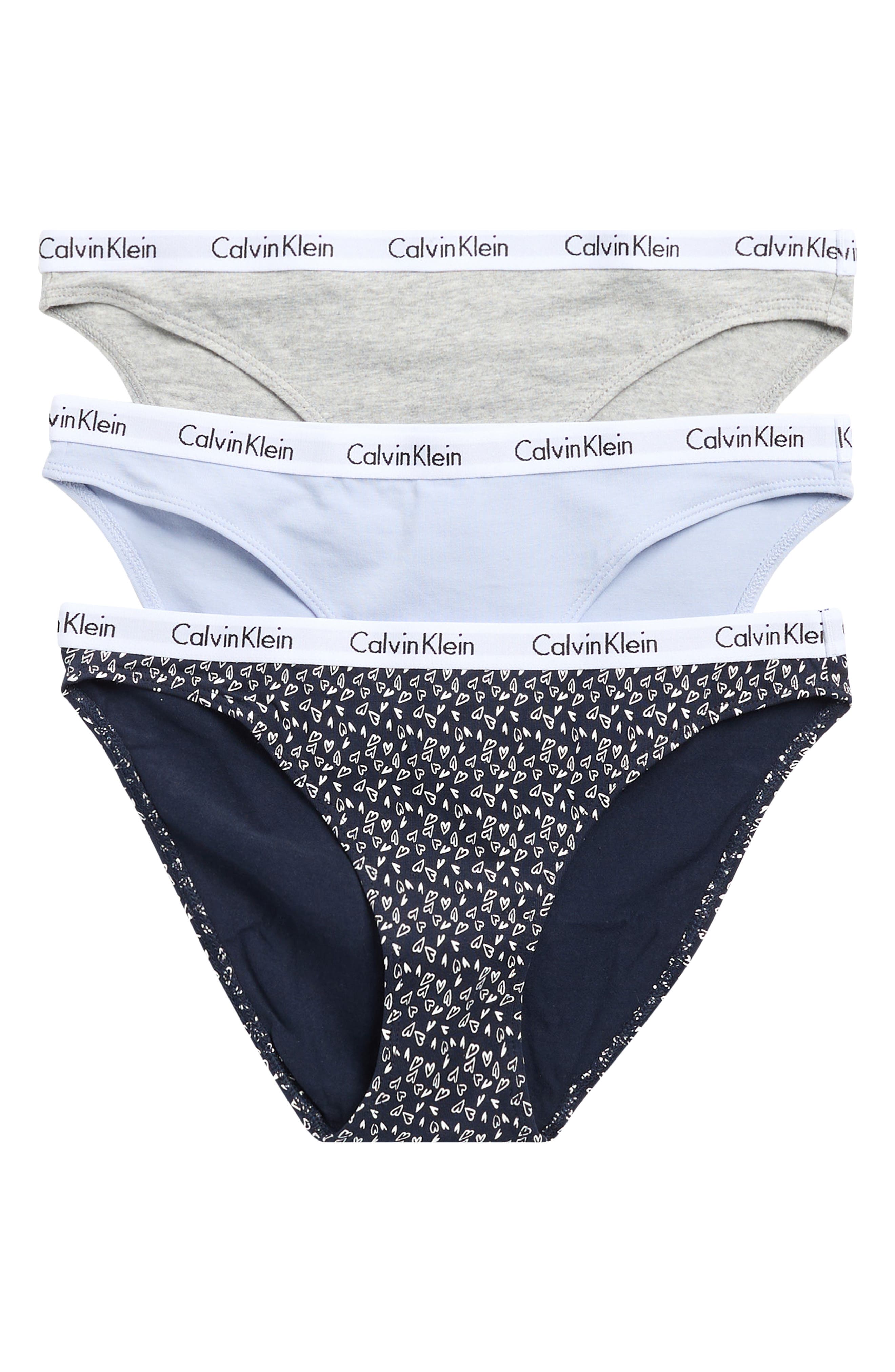 Calvin Klein Pack of 3 Assorted Bikinis