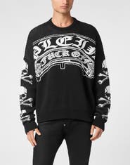 PHILIPP PLEIN Pullover Round Neck Gothic Plein Men