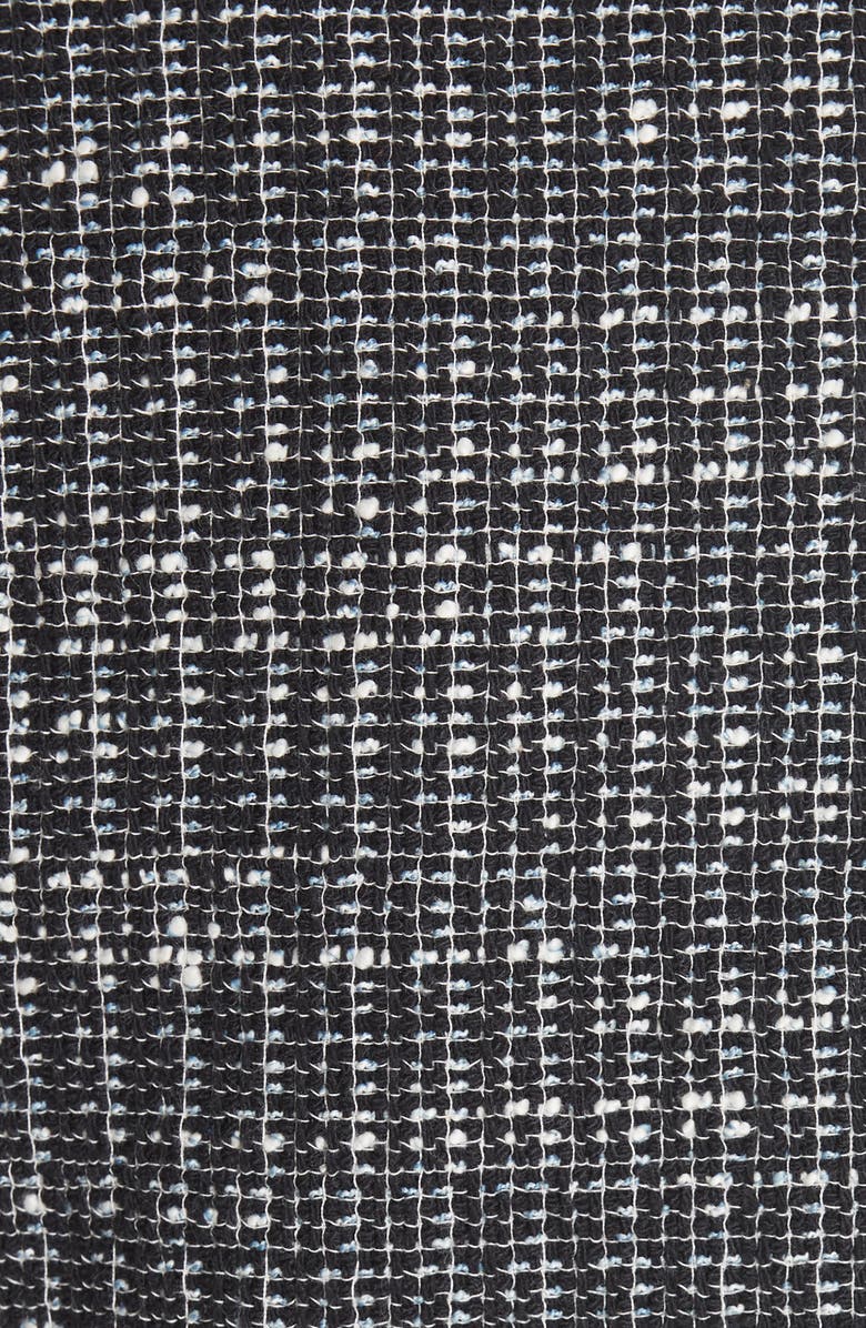 Rebecca Taylor Ruffle Trim Tweed Jacket, Alternate, color,