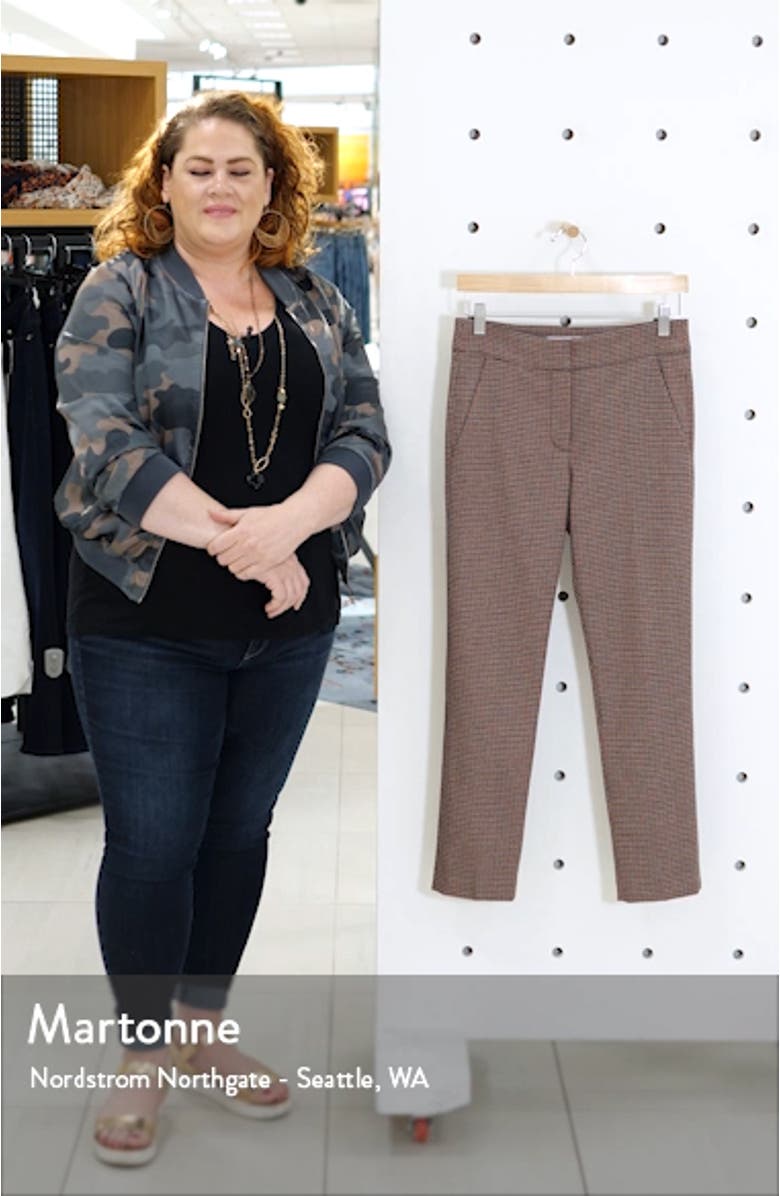 Gemini Check Crop Pants, sales video thumbnail