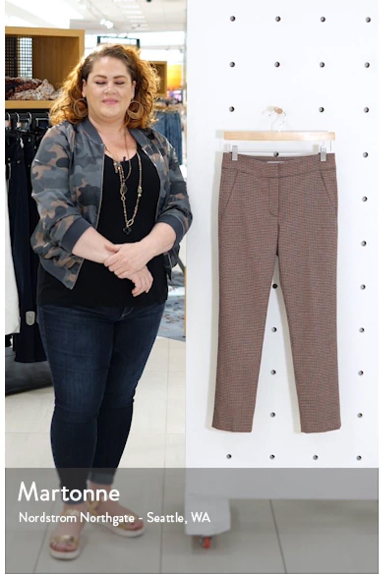 Gemini Check Crop Pants video