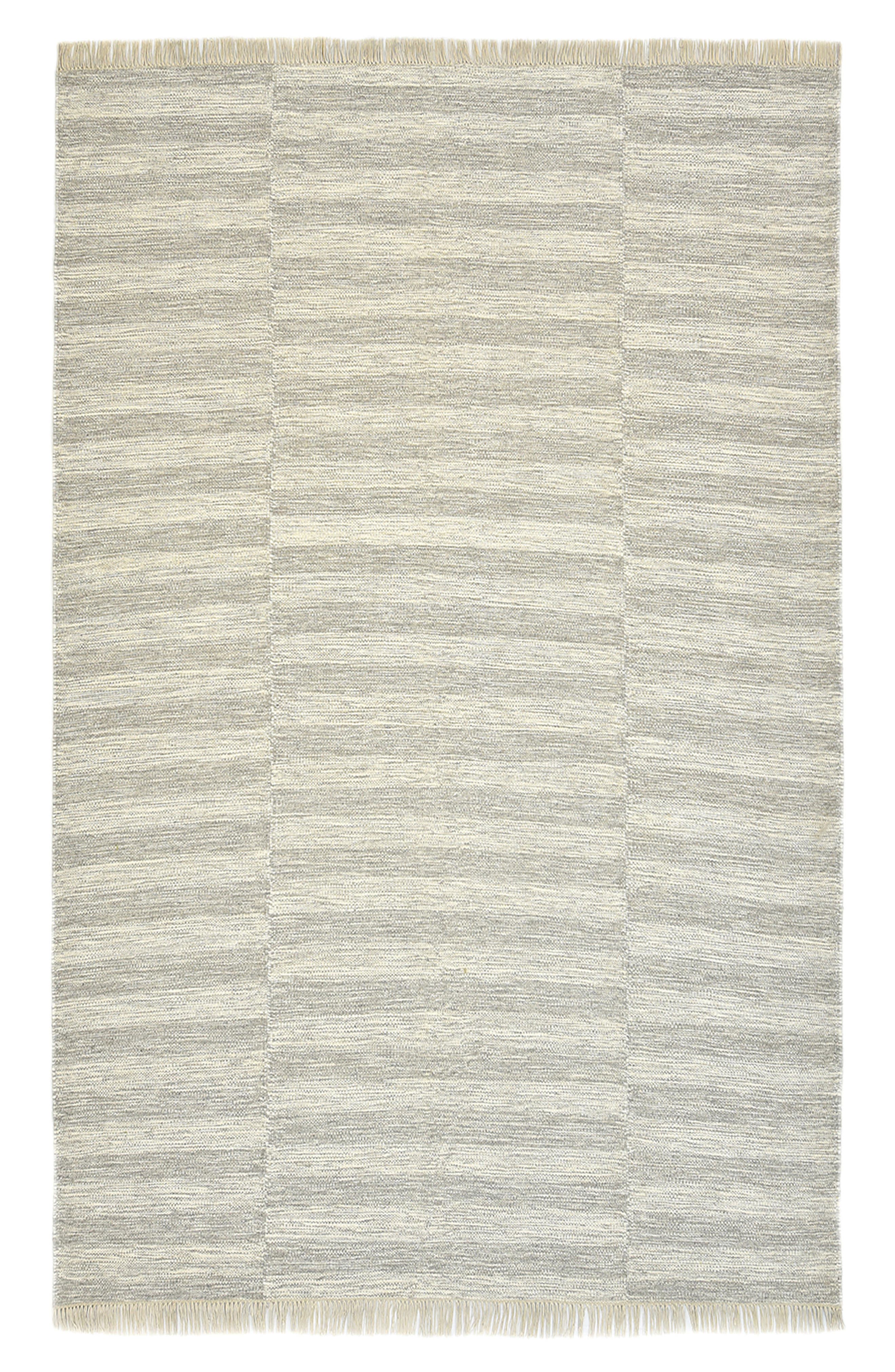 Solo Rugs Louella Handmade Wool Blend Area Rug in Grey 