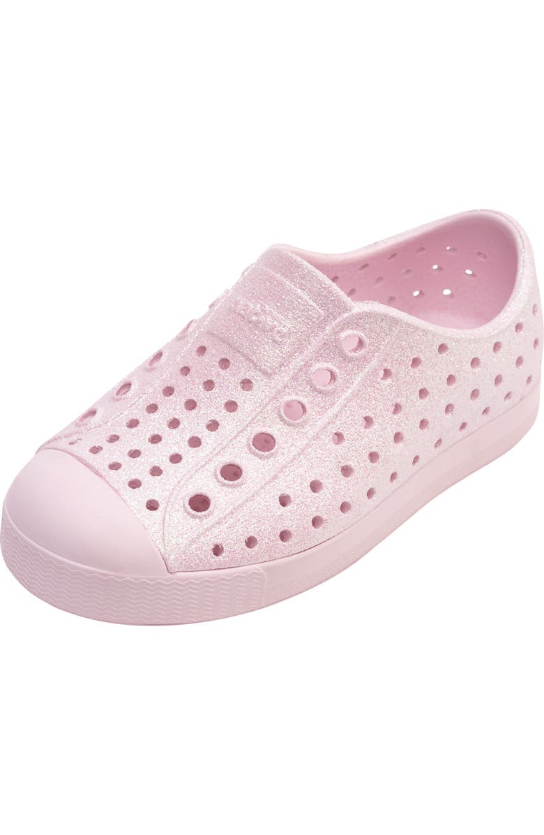 Native Shoes Kids' Jefferson Bling Glitter Slip-On Sneaker, Main, color,