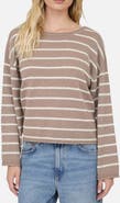 Blu Pepper Striped Long Sleeve Sweater