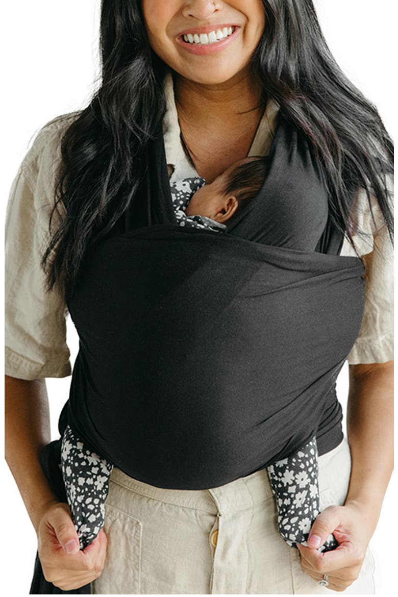 Tencel® Modal Baby Wrap, Main, color, BLACK