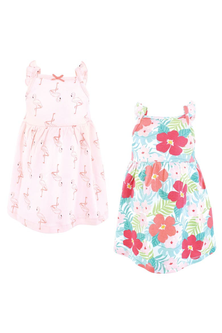 2Pk Sleeveless Dress, Main, color, Tropical Flamingo
