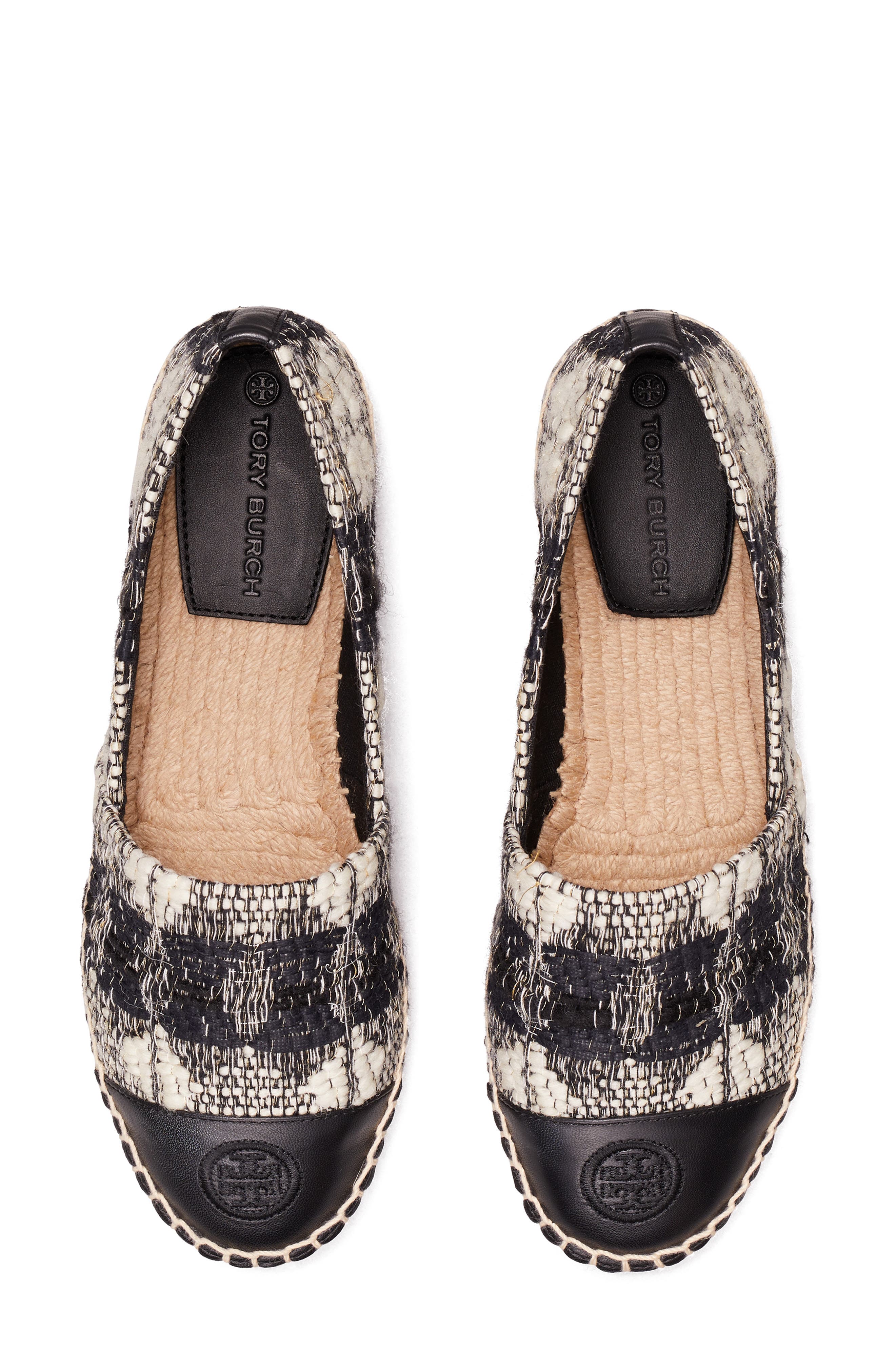 Tory Burch Colorblock Espadrille Flat, Alternate, color, 