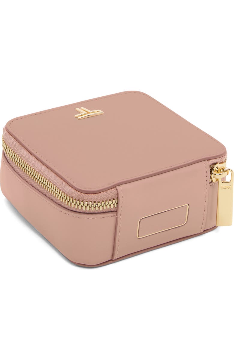 TUMI Leather Jewelry Case, Alternate, color, Blush