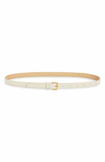 Stitched Feathered Edge Belt
