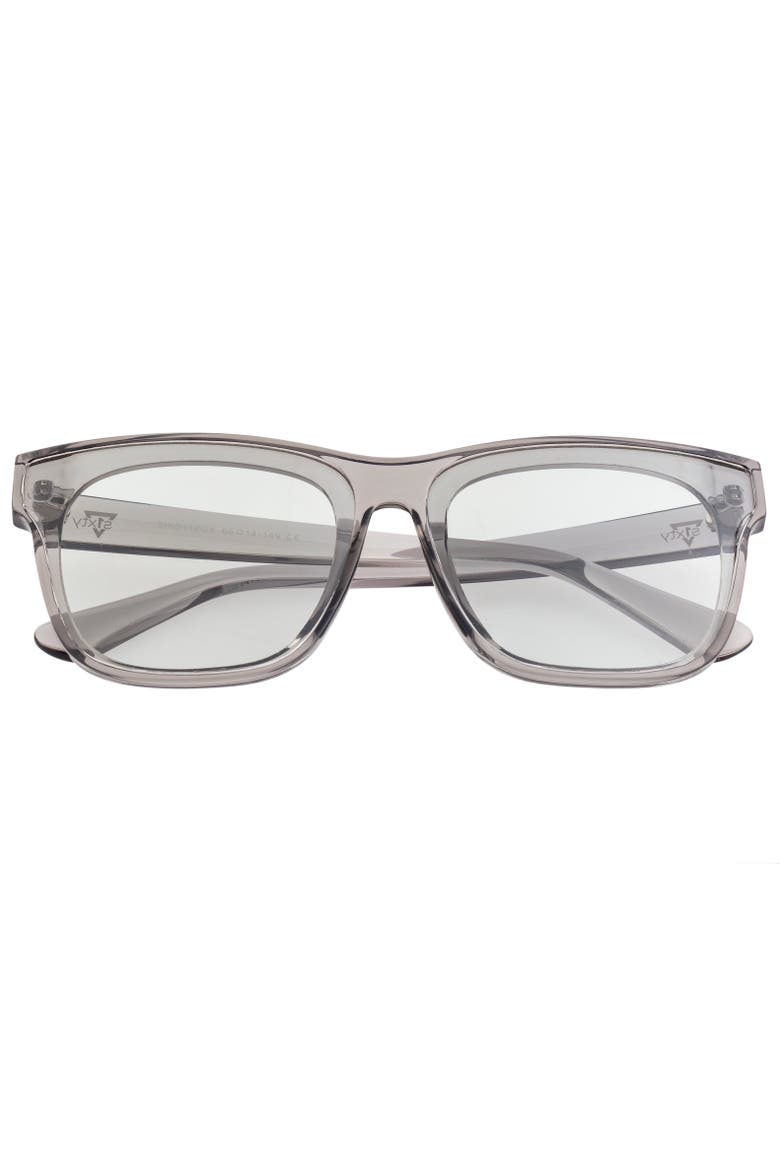 Delos Polarized Sunglasses, Alternate, color, Grey/Clear