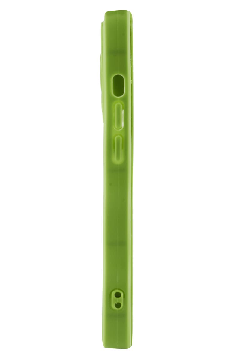 Auramma Solid Wavy Bumper iPhone 14 Pro Case, Alternate, color, Matcha Green