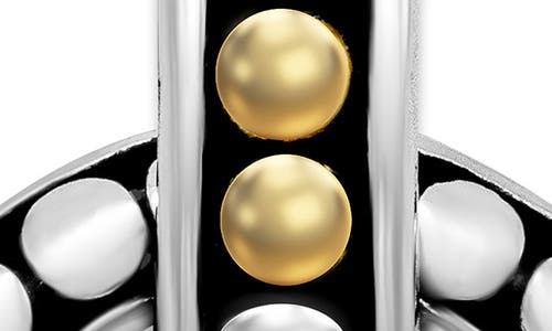 Samuel B. Reversible Round Pendant In Silver And Gold