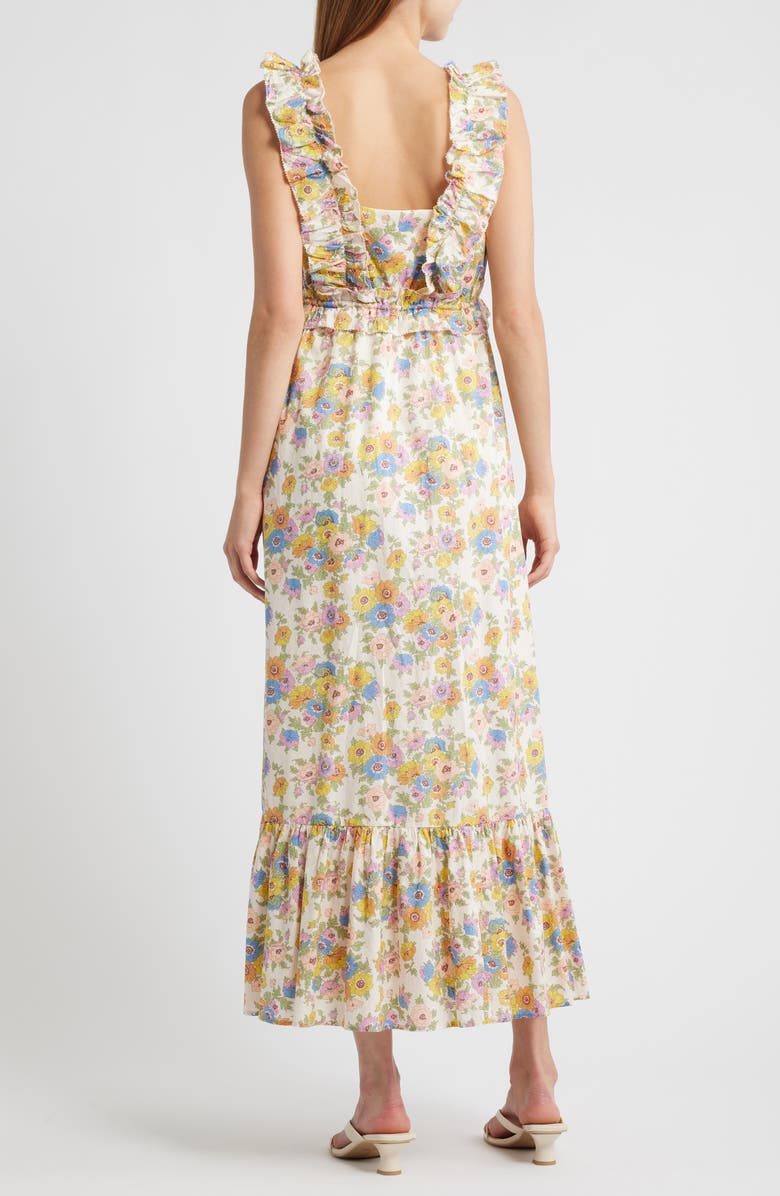 LOVE THE LABEL Penida Floral Cotton Dress, Alternate, color, 