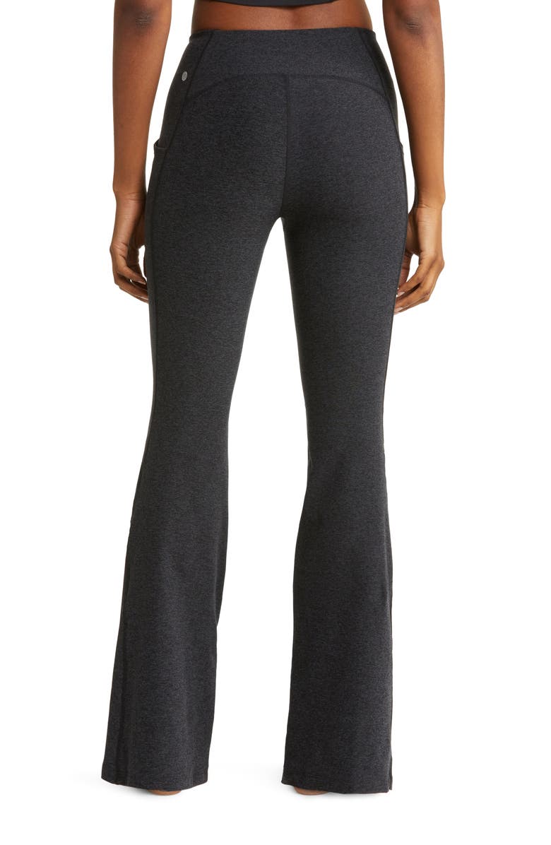 Zella Restore Soft High Waist Pocket Flare Leggings, Alternate, color,