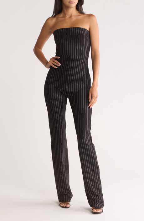 Naked Wardrobe Strapless Jumpsuit