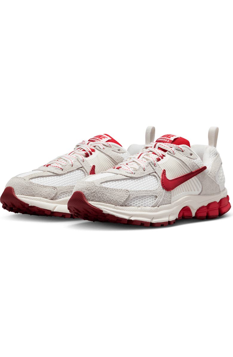 Nike Kids' Vomero 5 SE Sneaker, Main, color, Sail/ Crimson/ University Red