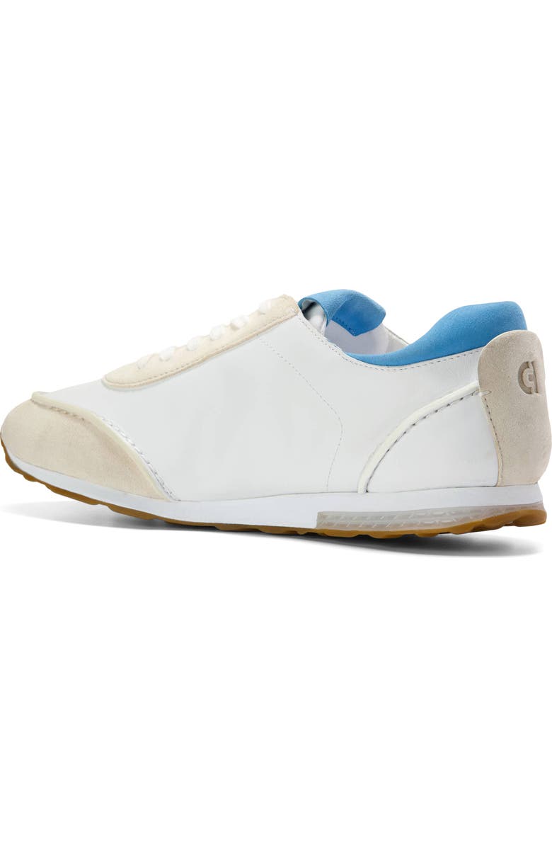 Cole Haan GrandPro LP Runner Energyweave Sneaker, Alternate, color, White /Silver Birch/Azure Blue