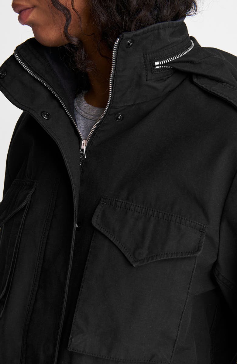 rag & bone Women's Field M65 Hooded Jacket, Alternate, color, 
