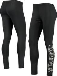 G-III SPORTS BY CARL BANKS Women's G-III Sports by Carl Banks Black Washington Capitals Stadium Leggings