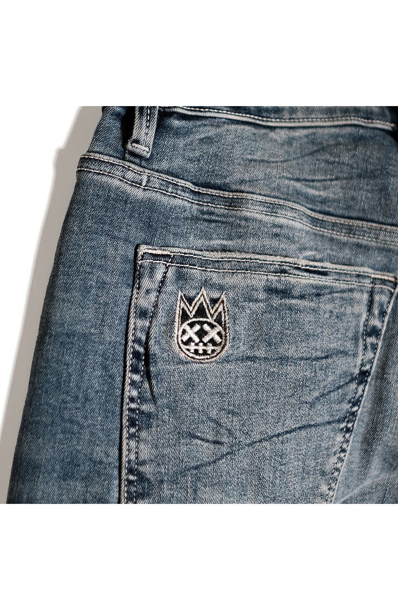 Cult of Individuality Rebel Distressed Straight Leg Jeans, Alternate, color,