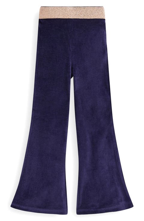 Kids' Metallic Velvet Flare Leggings (Toddler, Little Kid & Big Kid)