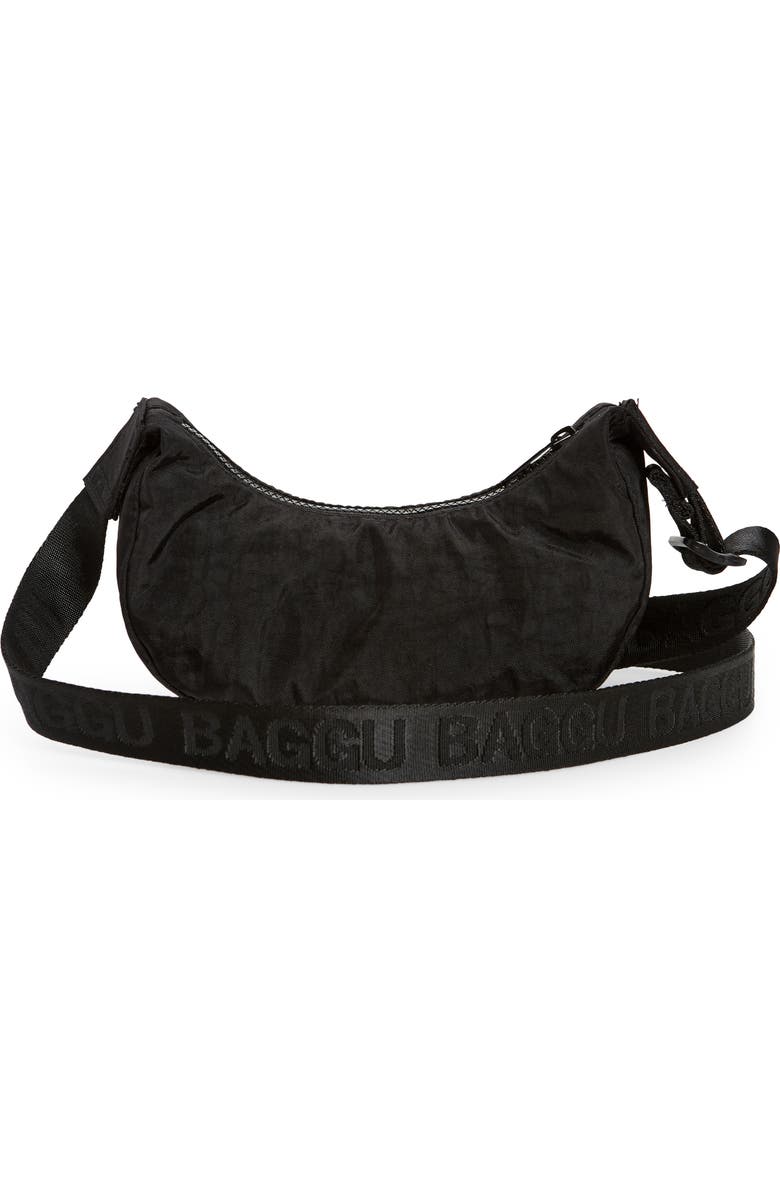 Baggu Mini Crescent Nylon Shoulder Bag, Alternate, color,