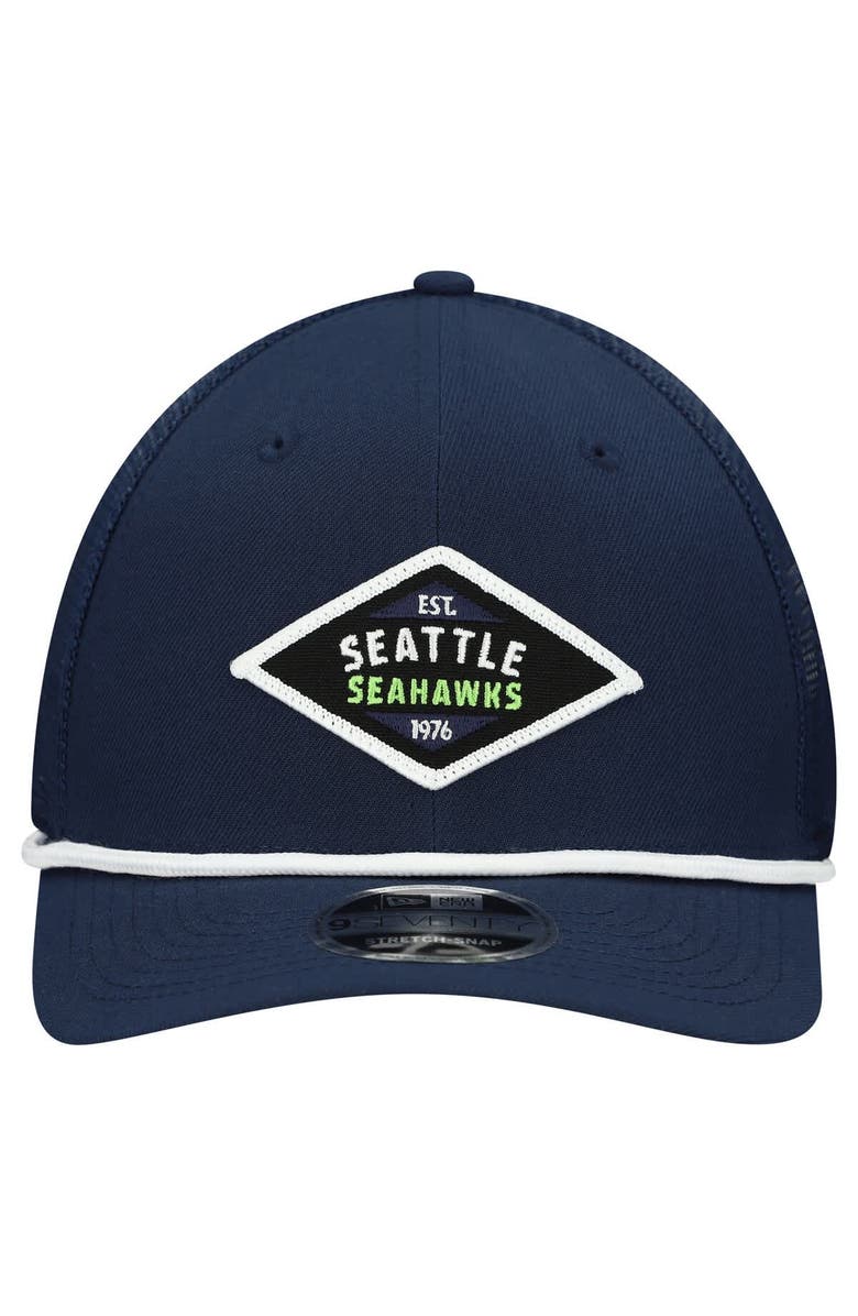 New Era Men's New Era  College Navy Seattle Seahawks Team 9SEVENTY Adjustable Hat, Alternate, color, College Navy