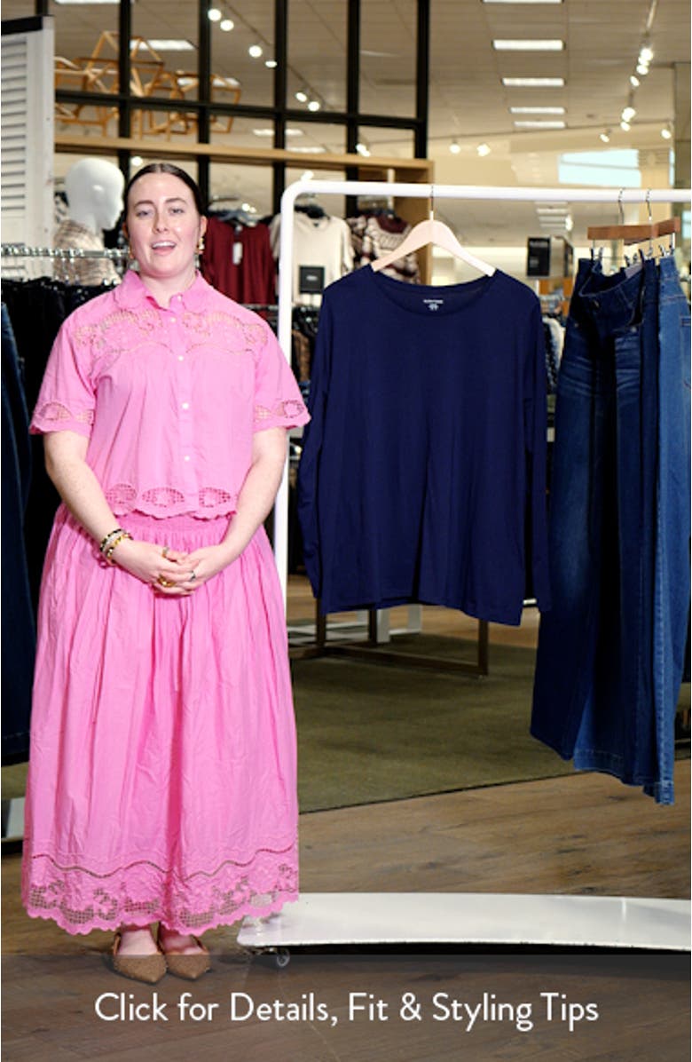 Boxy Organic Cotton Top, sales video thumbnail