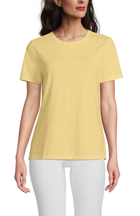 Relaxed Supima Cotton Crew Neck T-Shirt