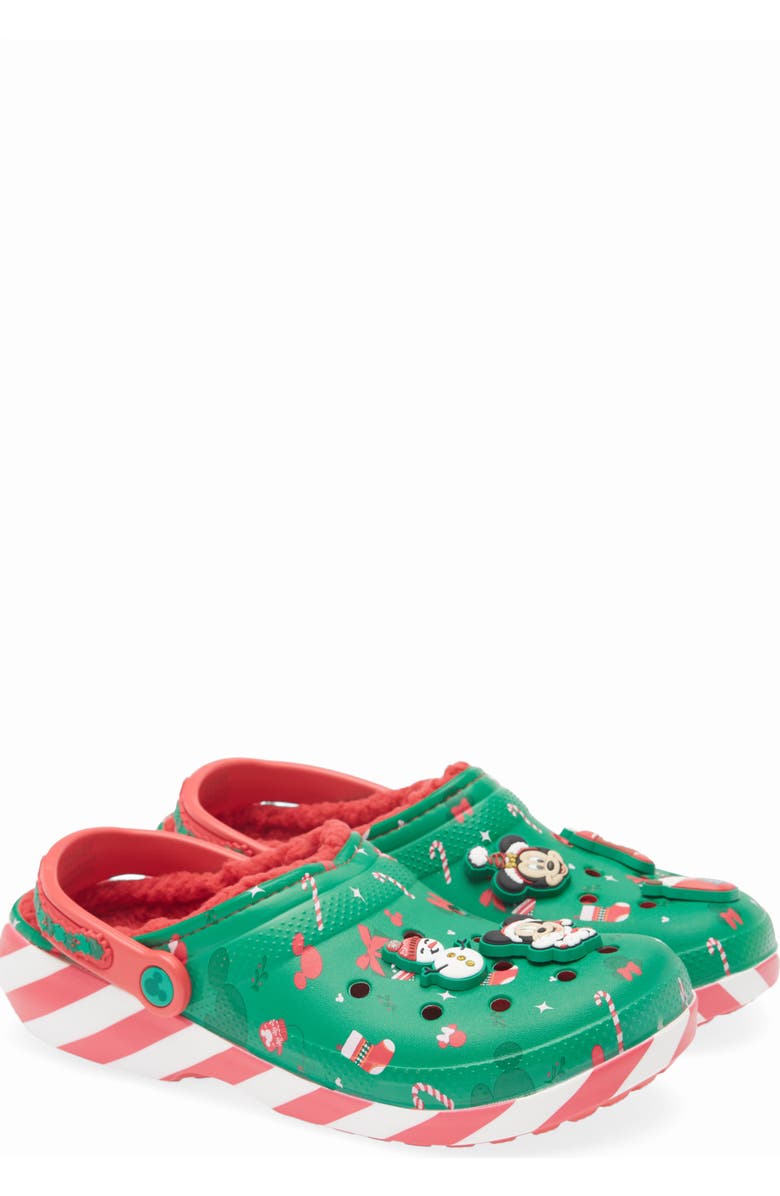 CROCS x Disney Mickey Christmas Lined Clog, Main, color,