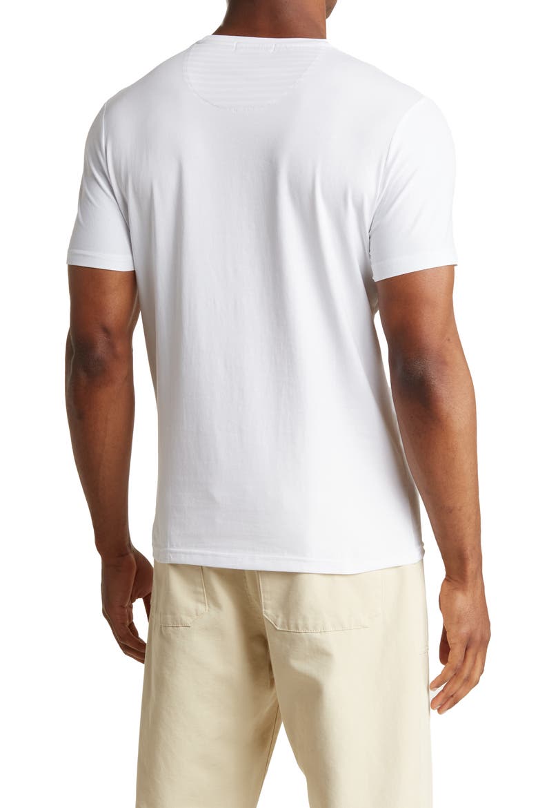 Solid Crewneck T-Shirt, Alternate, color, WHITE
