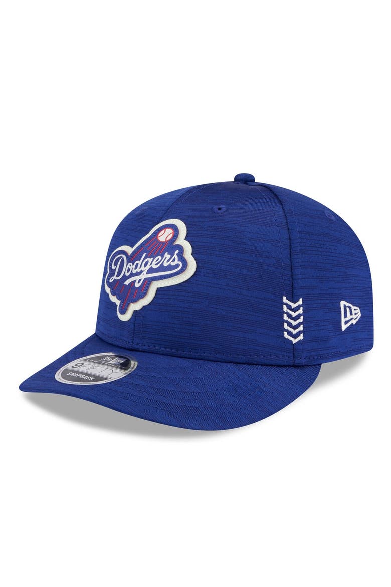 Men's New Era Royal Los Angeles Dodgers 2024 Clubhouse Low Profile 59FIFTY Snapback Hat, Main, color, Royal