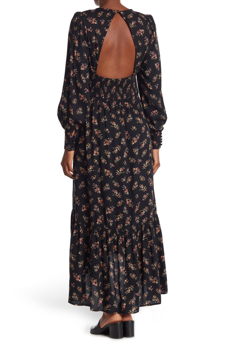 AFRM Gilda Back Cutout Dress, Alternate, color, 