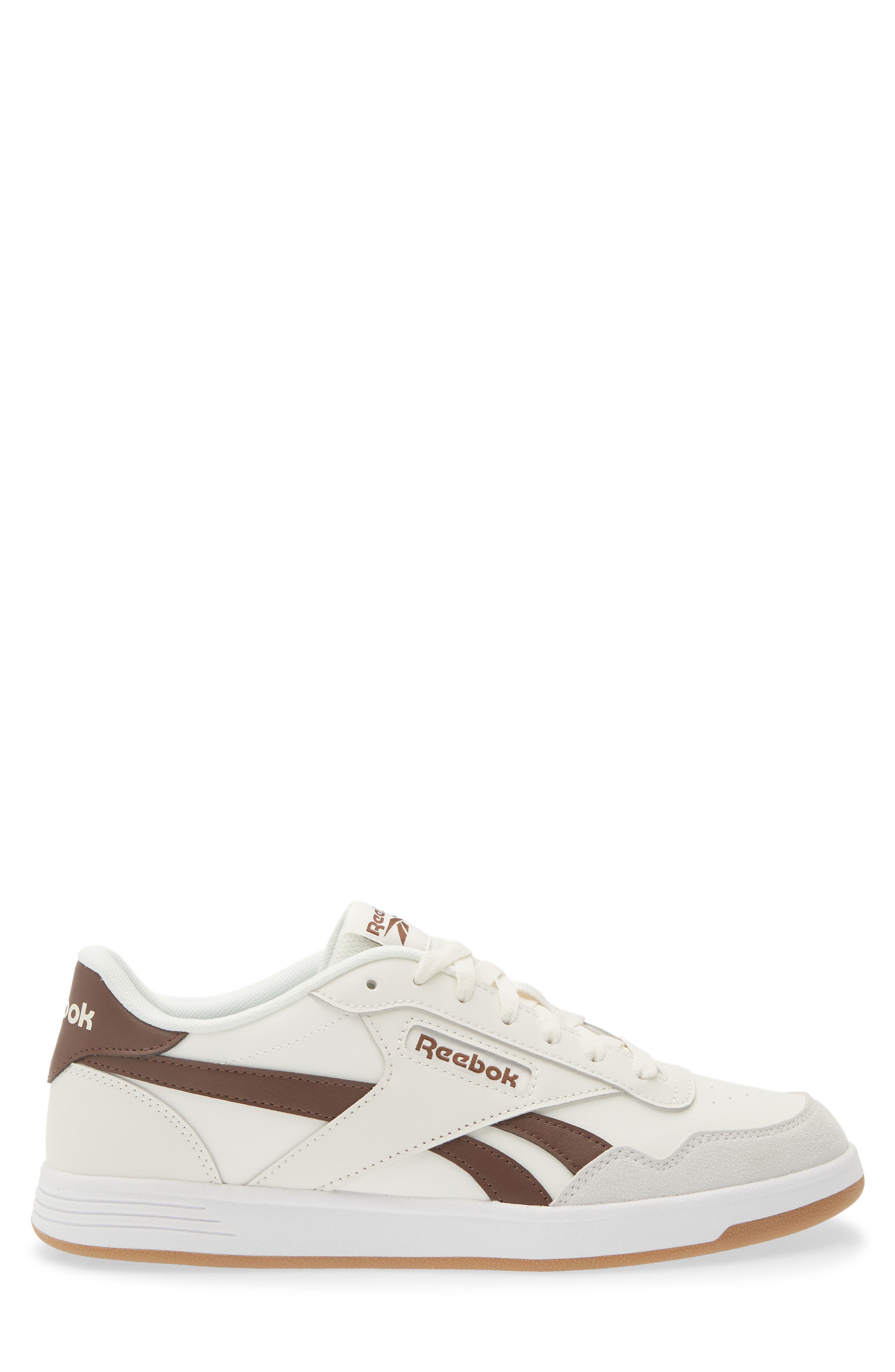 Court Advance Sneaker, Alternate, color, CHALK/ FORMAL BROWN