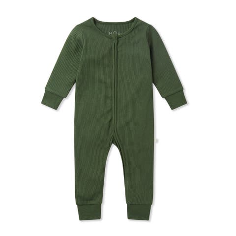 Ribbed Two Way Zip-Up Sleepsuit (Baby)